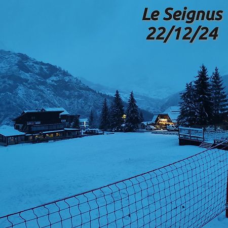 Studio Seignus D Allos Pieds Des Pistes Экстерьер фото
