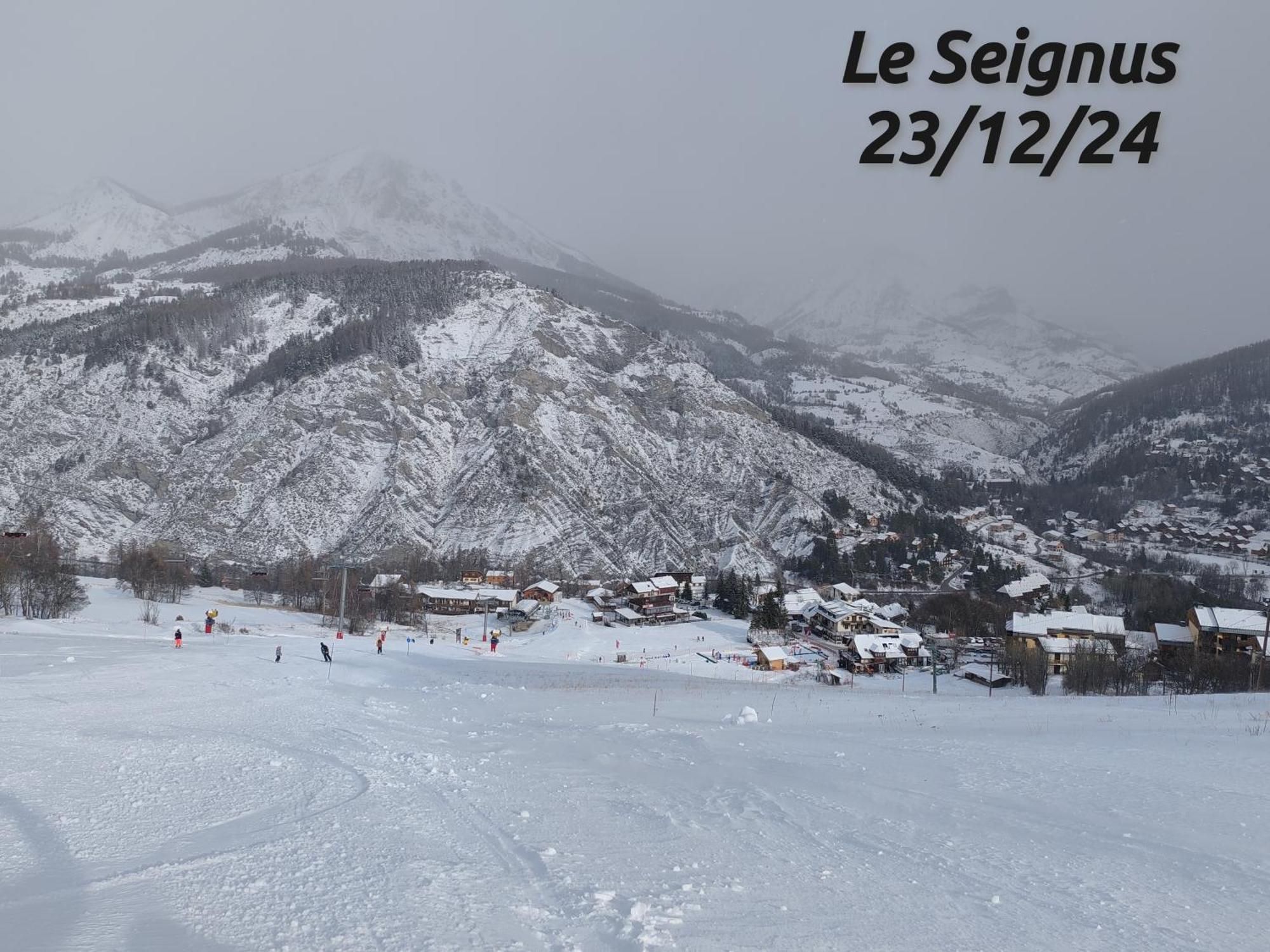 Studio Seignus D Allos Pieds Des Pistes Экстерьер фото